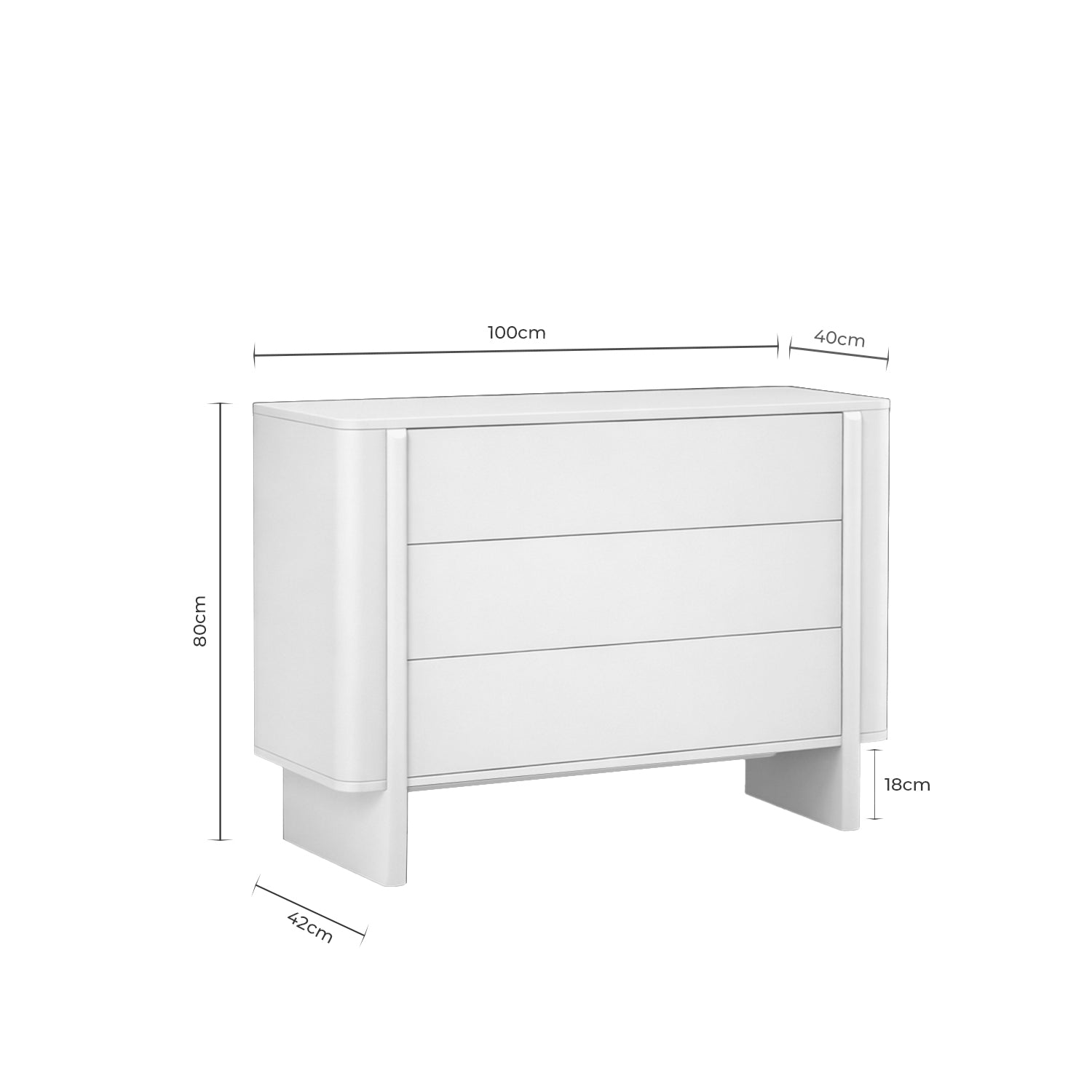 Sydney Chest of Drawers in Oak