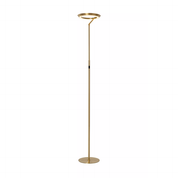Candeeiro de Pé Celeste Dourado