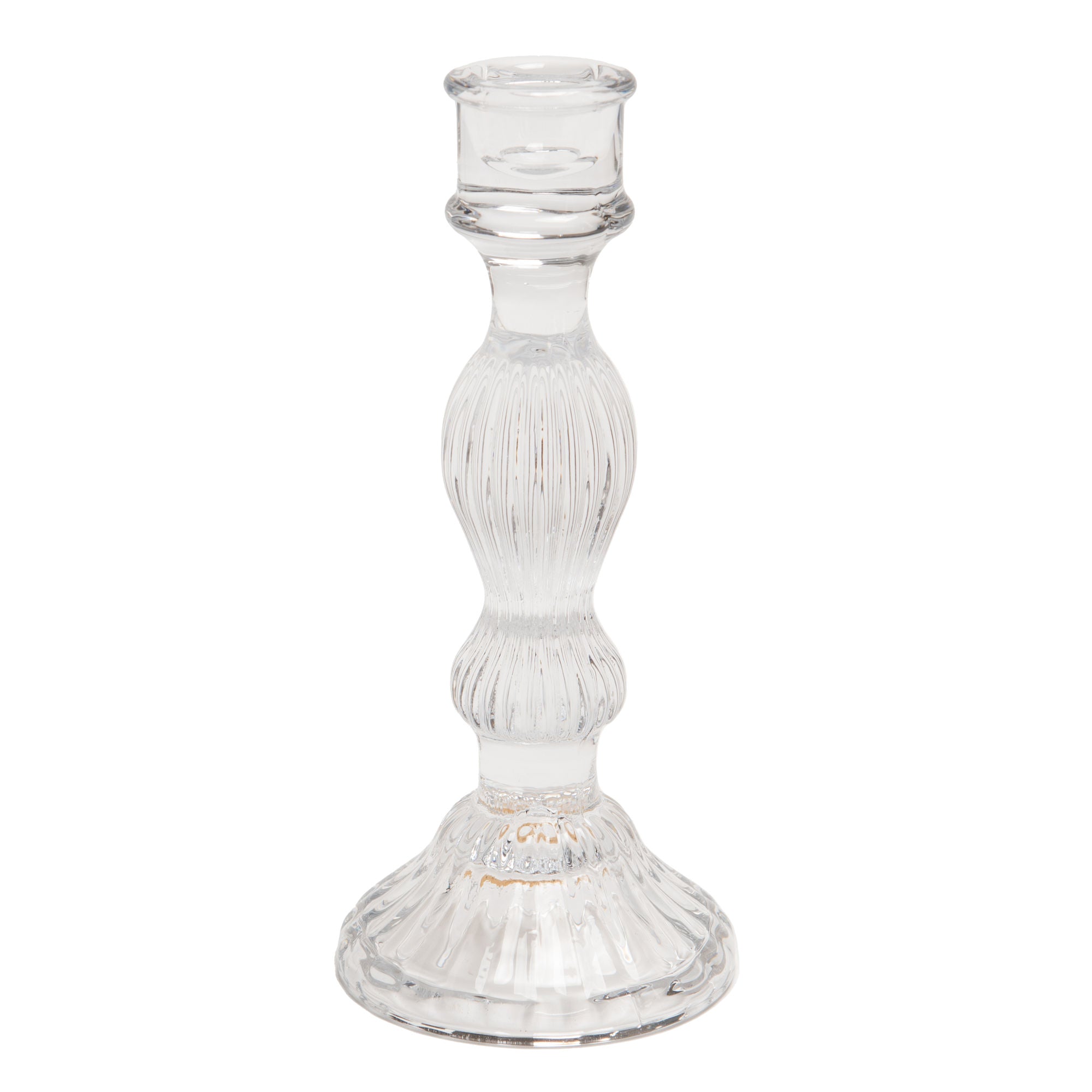 Glass Candlestick