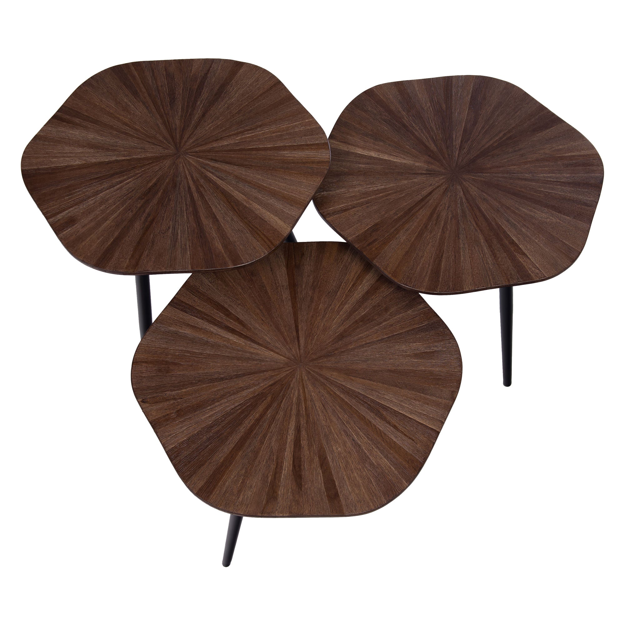 Conjunto de 3 mesas Hexa