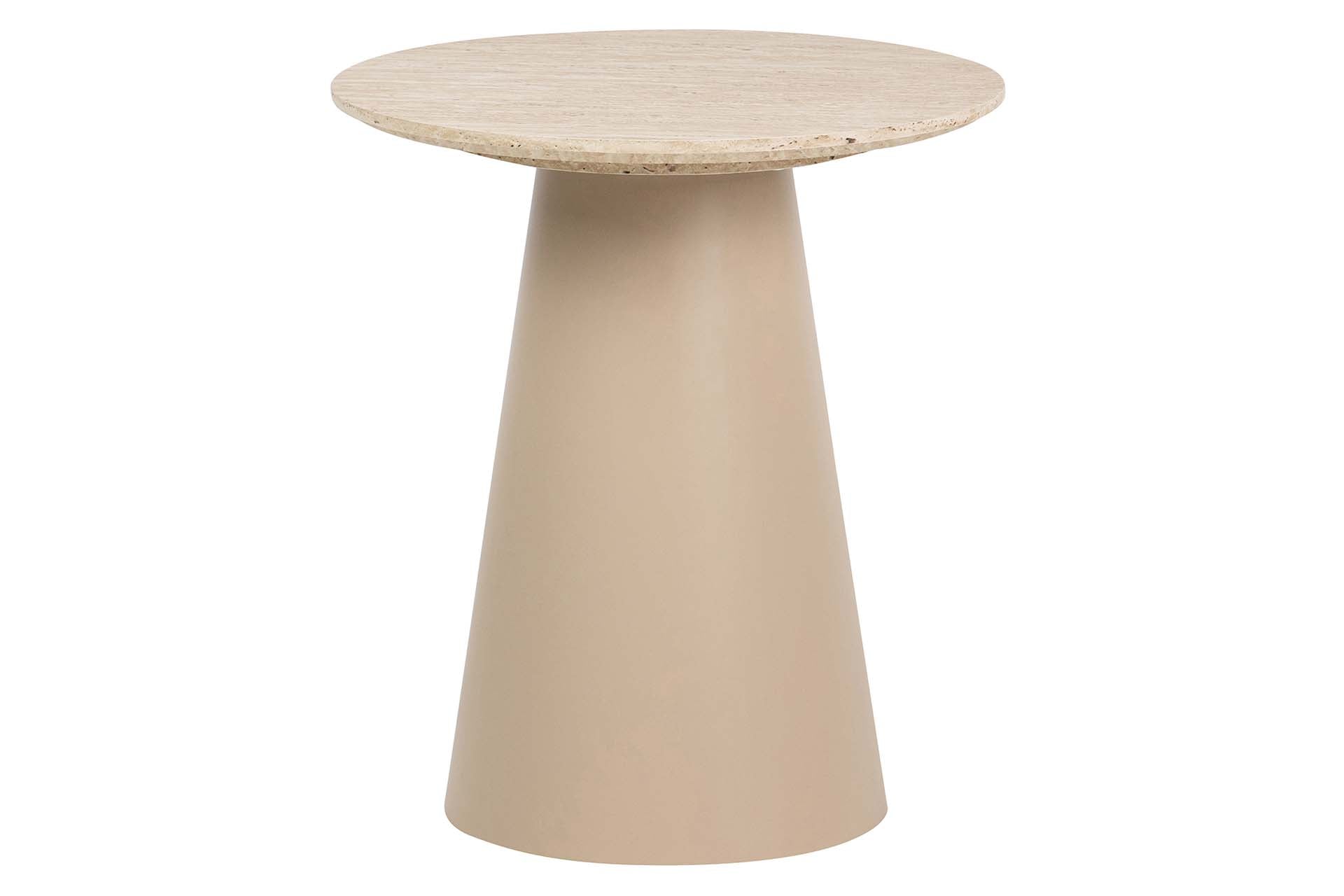 Mesa de Centro Redonda Travertino