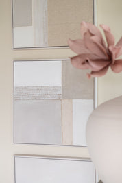 Conjunto de 3 Quadros Texturados Tod