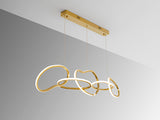 Suspensão Nexo com Argolas Douradas