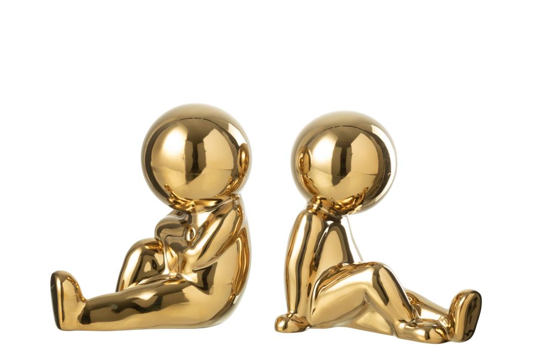 Gold Bookend