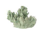 Escultura de Coral Verde Menta