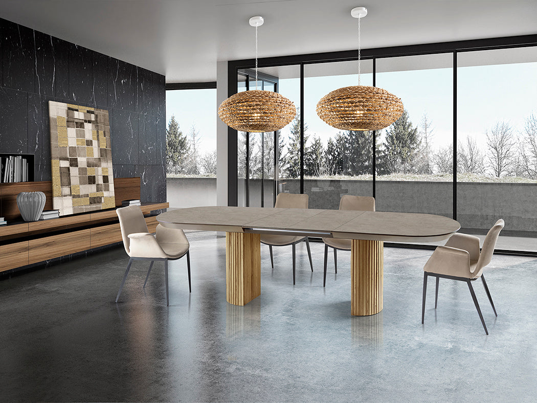 Mesa de comedor extensible Irati