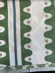 Almofada com Padrão Bordado Oakham Beje