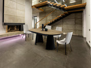 Mesa de comedor extensible Capri / Madera
