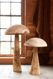 Small Wooden Mushroom