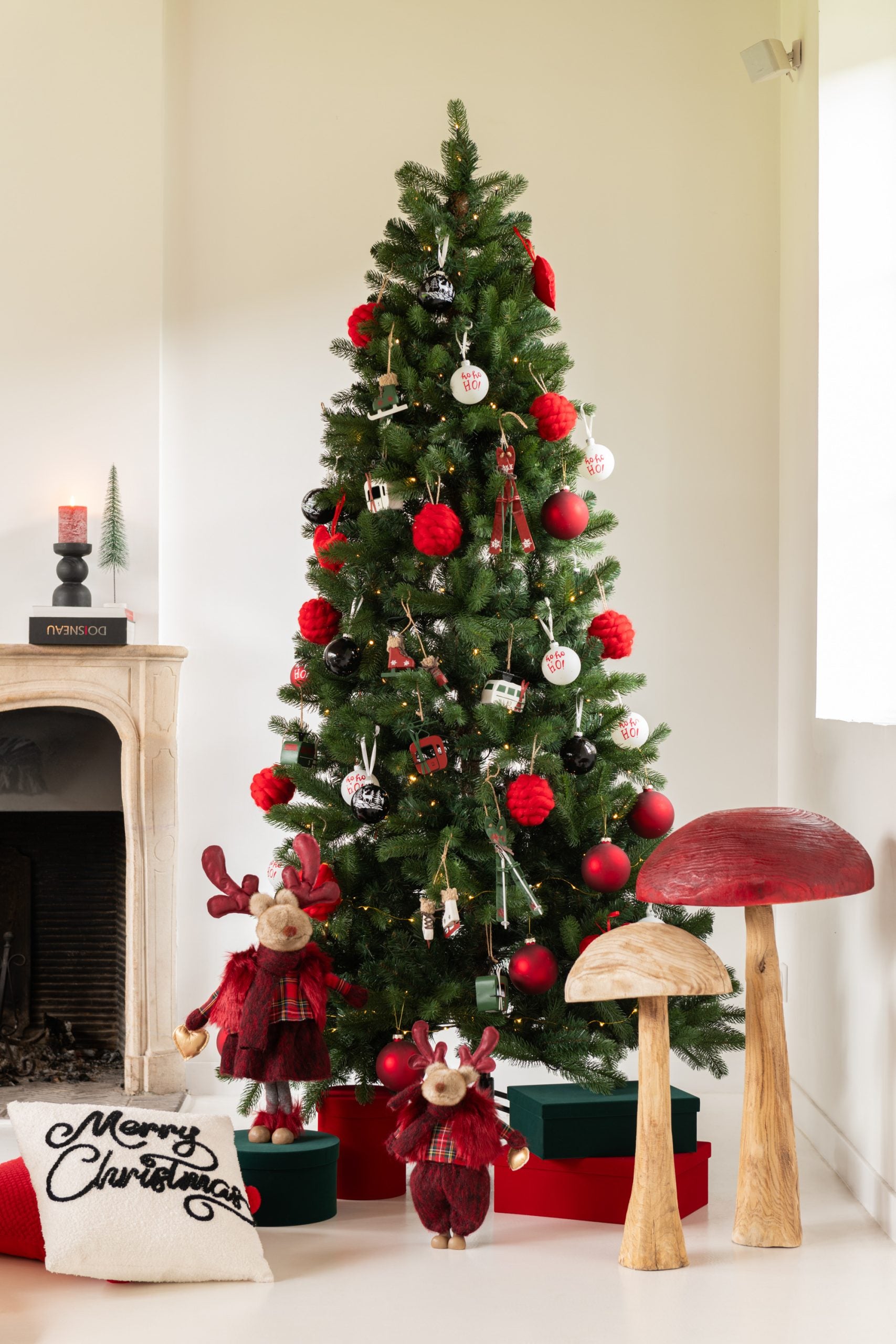 Small Wooden Mushroom