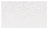 Brighton Floral Embossed Bathroom Mat