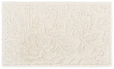 Brighton Floral Embossed Bathroom Mat