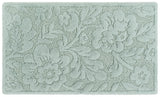Brighton Floral Embossed Bathroom Mat