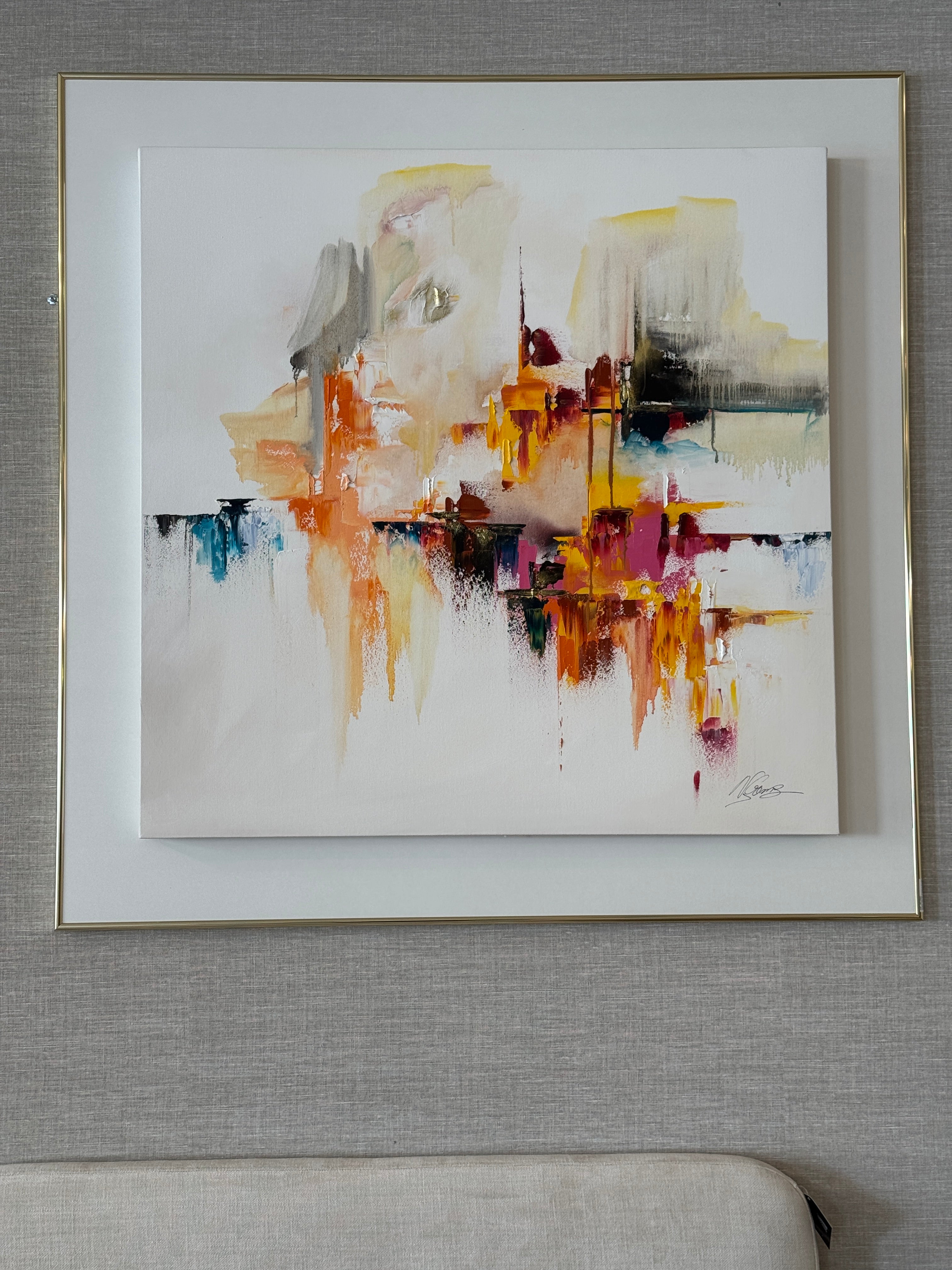 Quadro Abstrato 100x100cm