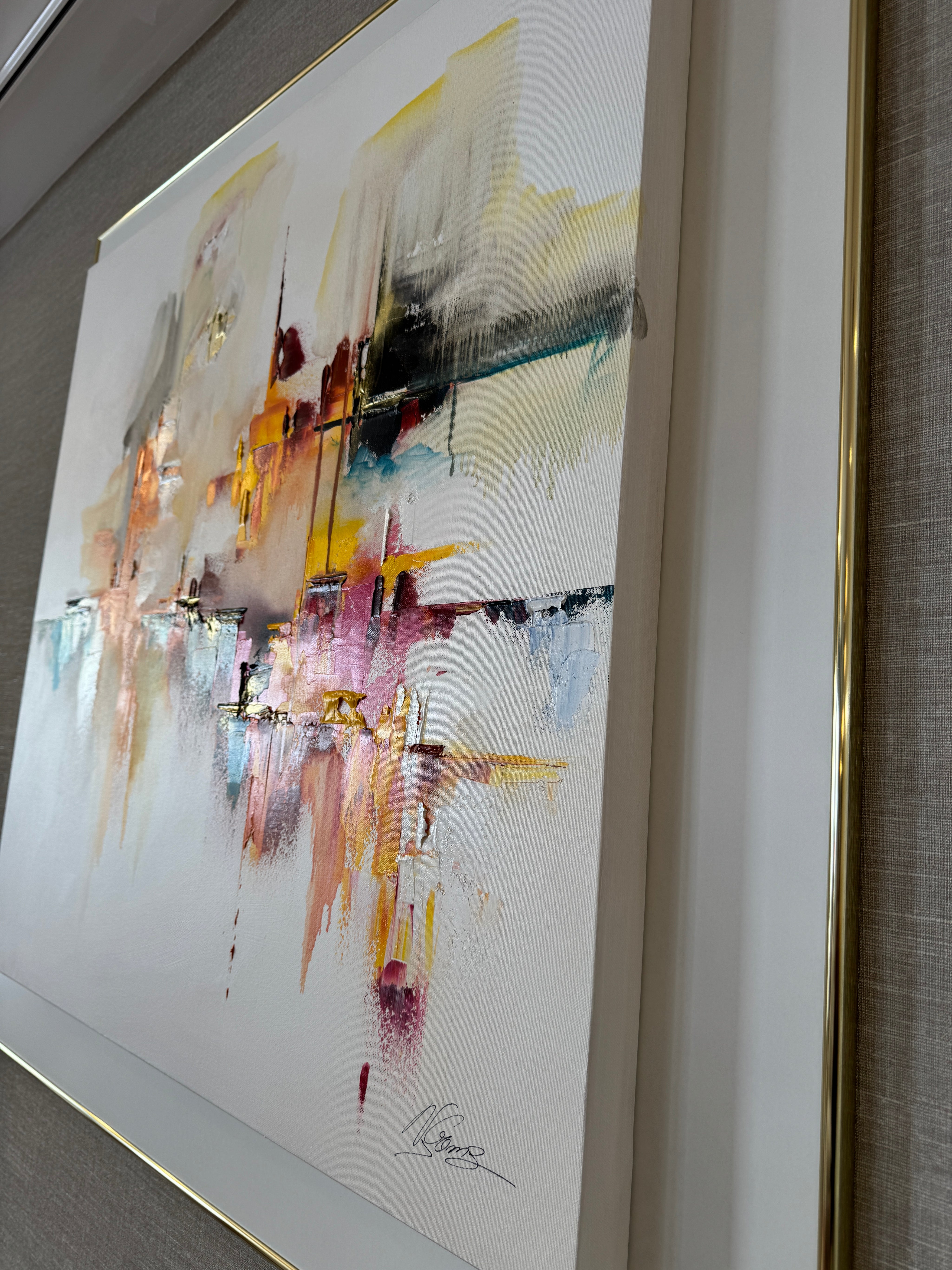 Quadro Abstrato 100x100cm