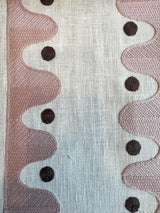 Cojín con estampado bordado Oakham