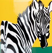 Pote de Cerâmica com Zebra