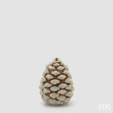 Pinha branco/dourado