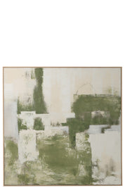 Quadro Abstrato Verde