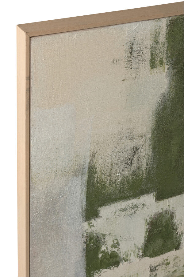 Quadro Abstrato Verde