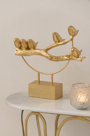 Escultura de Galha com Pássaros